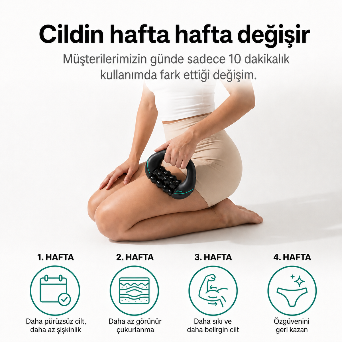 OWAYS 360° Bacak Masaj Aleti – Şarjlı & Kablosuz